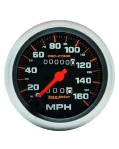 Autometer Pro-Comp Mechanical Speedometer 3 3/8in 160 mph Gauge - 5153