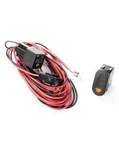 Rugged Ridge Light Wiring Harness Kit 1 Light Amber Switch - 15210.74