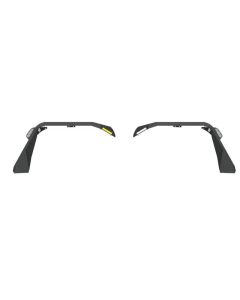 Road Armor 18-21 Jeep Wrangler JL Stealth Wide Front Fender Flare Body Armor w/LED DRL - Tex Blk - 518AFFWB
