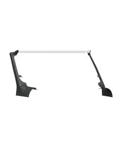 Road Armor 18-20 Jeep Wrangler JL Stealth A-Pillar Light Mounts 51.5in w/Lower Mount - Tex Blk - 518LMP1B
