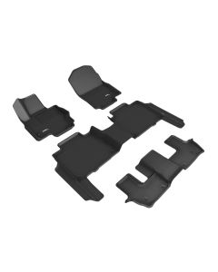 3D Maxpider 20-24 Mercedes-Benz Gls-Class 7 Seat (X167) Kagu Black R1 R2 R3 - L1MB13801509