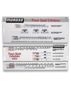 Moroso Power-Speed Calculator - 89650