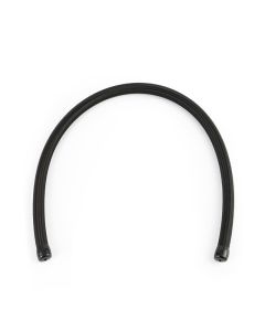 Mishimoto 3Ft Stainless Steel Braided Hose w/ -6AN Fittings - Black - MMSBH-0636-CB