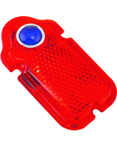 Bikers Choice Blue Dot Taillight Lens 47-54 Tombstone Replaces H-D 68090-47 - 410300