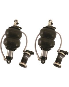 Ridetech TQ Series ShockWaves 3.2in Travel 6.5in dia Double Convoluted .625in/.625in Bearing - 24330101
