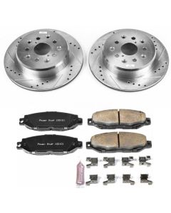 Power Stop 99-00 Lexus SC300 Rear Z23 Evolution Sport Brake Kit - K3134