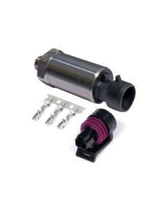 Haltech 150 PSI Motorsport (SS Diaphragm) Fuel/Oil/Wastegate 1/8 NPT Pressure Sensor w/Plug & Pins - HT-010910