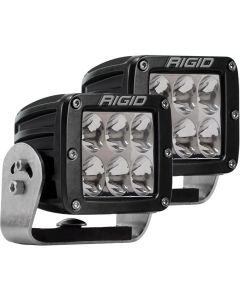 Rigid Industries D2 HD Black- Driving - Set of 2 - 522313