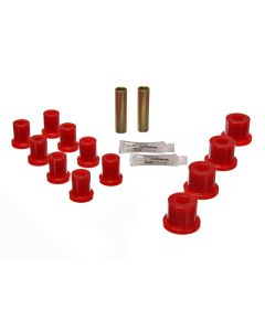 Energy Suspension Jeep Spring Bushing Set - Red - 2.2116R