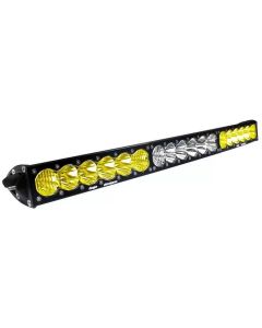 Baja Designs OnX6 Arc Series Dual Control Pattern 30in LED Light Bar - Amber/White - 523003DC