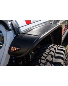 Bushwacker 2020 Jeep Gladiator Launch Edition Flat Style Flares 4pc - Black - 10928-07