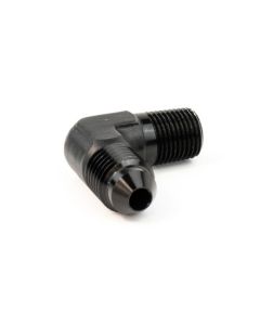 Snow Performance 1/8in NPT to 4AN Elbow Water Fitting (Black) - SNO-807-BRD