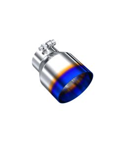 MBRP T304 Stainless Steel Burnt End Tip 3" inlet 4.5" OD Out 6.13" Length Angle Cut - T5180BE