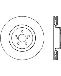 StopTech Slotted & Drilled Sport Brake Rotor - 127.47019L