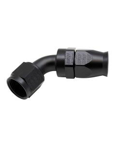 DeatschWerks 10AN Female Flare Swivel 60-Degree Hose End PTFE - Anodized Matte Black - 6-02-0877-B