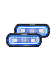 Rigid Industries SR-L Series Surface Mount LED Spreader Pair w/ Blue Halo - Universal - 53121