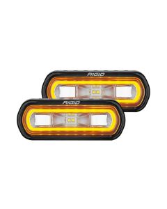 Rigid Industries SR-L Series Surface Mount LED Spreader Pair w/ Red Halo - Universal - 53122