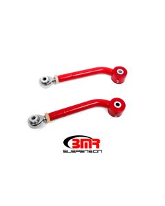 BMR 08-17 Challenger Upper Trailing Arms w/ Single Adj. Poly/Rod Ends - Red - UTA111R