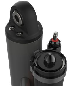 Fox 3.5 Factory Race 3/4in Shaft 5-Tube External Bypass 18in Piggyback Shock - Left - 981-35-403-L