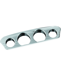 Kuryakyn Tri-Line Gauge Trim 14-Up Touring Models Chrome - 7284