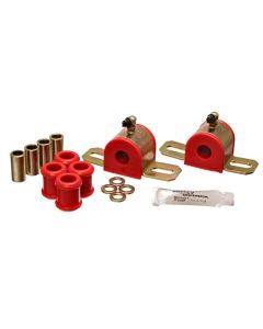 Energy Suspension 08-10 Chrysler 300C RWD / 07-10 Charger RWD Red 17.5mm Rear Sway Bar Bushing Set - 5.5173R