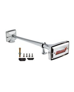 Kleinn Chrome Roof Mount Single Horn/ 22.75In - Chrome-Plated Spun Copper - 412