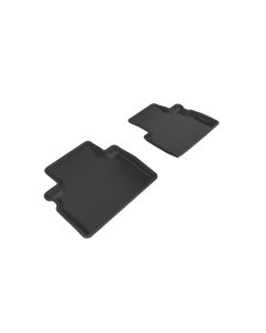 3D MAXpider 2016-2017 Infiniti QX50 Kagu 2nd Row Floormats - Black - L1IN01921509