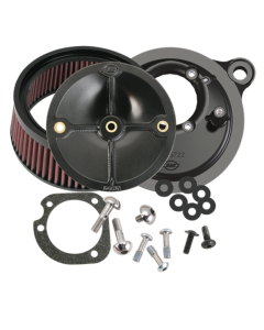 S&S Cycle 99-06 BT Model w/ Stock CV Carb/07-10 Softail CVO Models Stealth Air Cleaner Kit w/o Cover - 170-0060