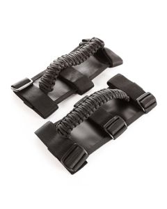 Rugged Ridge Paracord Grab Handles Black/Black Pair - 13505.30