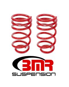 BMR 10-15 5th Gen Camaro V8 Rear Lowering Springs - Red - SP079R