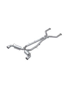 MBRP T304 Stainless Steel 3" Catback Exhaust System Dual Rear Infiniti Q60 3.0L RWD/AWD 2017-2021- M - S4404304