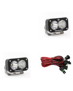 Baja Designs S2 Sport Driving Combo Pattern Pair LED Work Light - Clear - 547803
