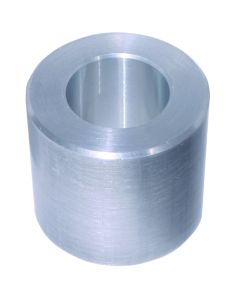Moroso Wheel Stud Spacer - 5/8in Studs x 1-1/4in Long x 1-1/8in OD - Aluminum - 97732