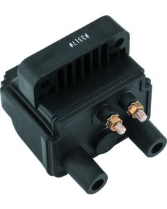 Twin Power 80-84 Big Twin and XL Mini Ignition Coil Black Replaces H-D 31614-83 3 Ohm - 210549