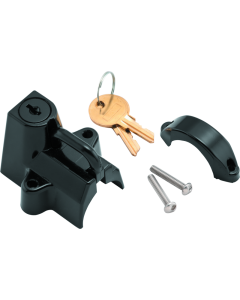 Bikers Choice Black Motorcycle Helmet Lock Fits 7/8 - 1 1/4 Tubing - 492979