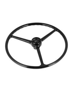 Omix Steering Wheel Black 64-75 Jeep CJ Models - 18031.04