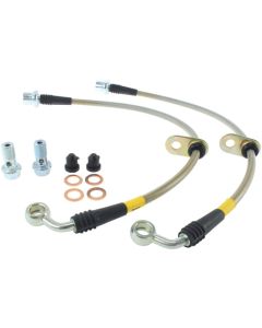StopTech Stainless Steel Front Brake Lines 98-07 Toyota Land Cruiser - 950.44010