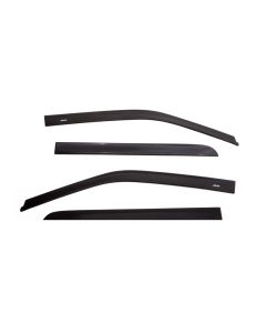 AVS 2019 Ram Quad Cab Ventvisor In-Channel Front & Rear Window Deflectors 4pc - Smoke - 194813