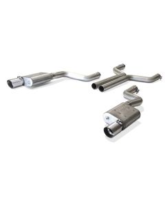 BBK 2015-16 Mustang GT Varitune Complete Cat Back Exhaust System (Includes Resonator Delete X-Pipe) - 30065