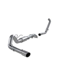 MBRP T409 Stainless Steel 4" Turbo Back Single Side Stock Cat Exit Ford F-250 | F-350 6.0L 2003-2007 - S6206409