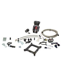 Snow Performance 4150 Flange Gas Stage 1 N/A Water Inj Kit (SS Line 4AN Fittings w/o Tank) - SNO-15025-BRD-T