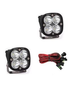 Baja Designs Squadron Sport Work/Scene Pair LED Light Pods - Clear - 557806