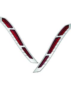 Kuryakyn LED Rear Fender Strip Lights For Indian Chrome - 2898