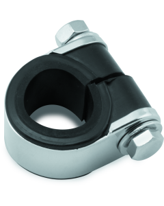 Bikers Choice Chrome Handlebar Gauge Clamp Universal Custom - 666761