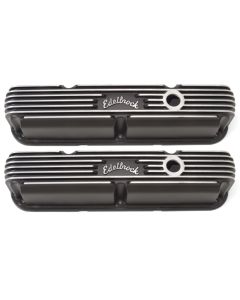 Edelbrock Valve Cover Classic Series Chrysler La 318-340-360 CI V8 Black - 41763