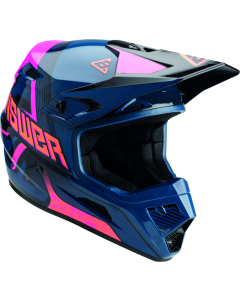 Answer AR1 Vendetta Helmet Dark Blue/Rhodamine/Orange Youth - Small - 447775