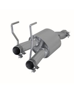MBRP T409 Stainless Steel 3" Single in 2.25" Dual Out Muffler Replacement High Flow Ram 1500 5.7L 20 - S5141409