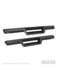 Westin 18-20 Jeep Wrangler JL 2DR HDX Drop Nerf Step Bars - Textured Black - 56-14055
