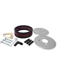 K&N Custom Round Racing Assembly Red 5.875in OD x 2.406in ID x 1.75in Height - 56-1620