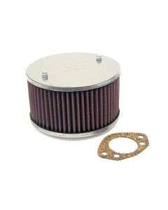 K&N Universal Custom Air Filter - Round 1.625in Flange / 1.625in ID / 2.75in Overall Height - 56-9098